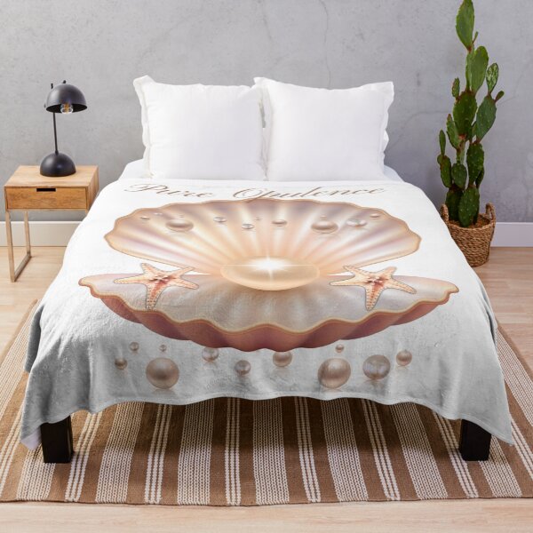 Item preview, Pure Opulence - The Luminous Pearl & Seashell designed and sold by MinimalAurashop.