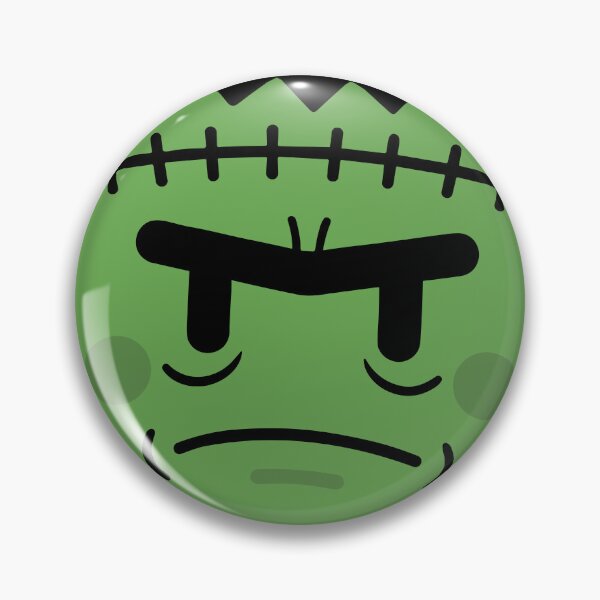 Item preview, Cute Frankenstein Monster Kawaii Cube Character Sticker Art designed and sold by ImStickerHappy.