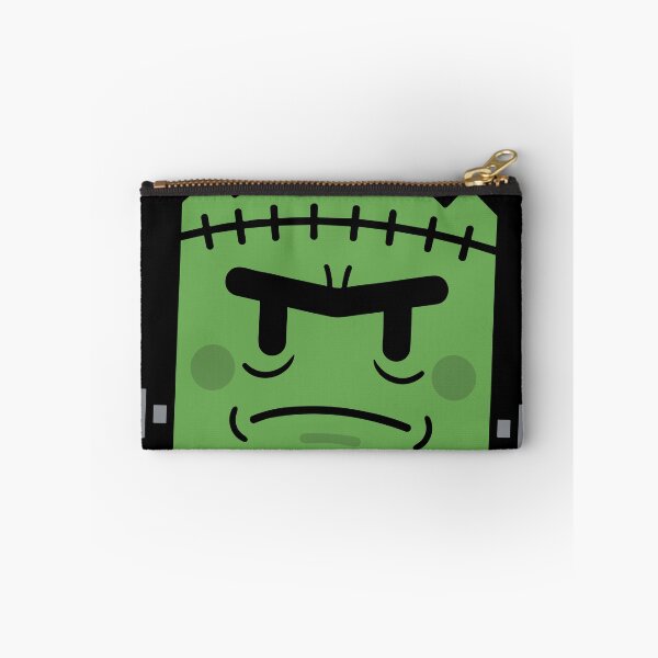 Item preview, Cute Frankenstein Monster Kawaii Cube Character Sticker Art designed and sold by ImStickerHappy.
