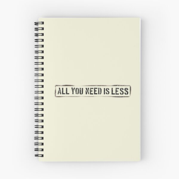 Item preview, All You Need is Less designed and sold by Frank J. Art.