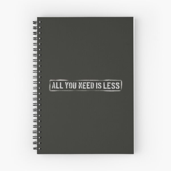 Item preview, All You Need is Less designed and sold by Frank J. Art.