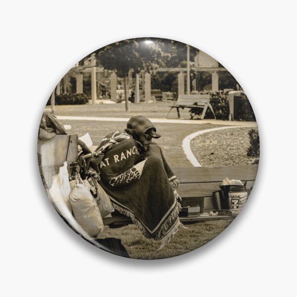 Item preview, A person with their personal belongings in an urban park designed and sold by By Sanata Photography.