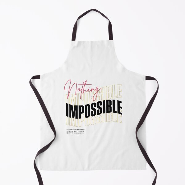 Item preview, Nothing Impossible — Retro Wavy Streetwear Typography designed and sold by FitNow.