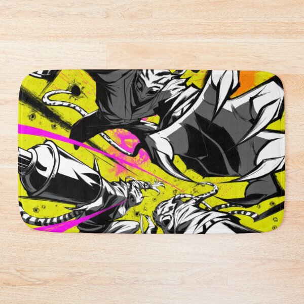 Item preview, Graffiti Cats in Neon Flight designed and sold by SabaMirzique.