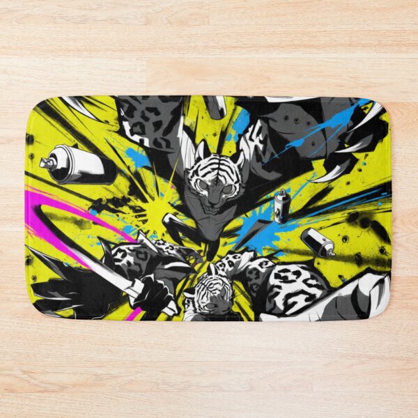 Item preview, Graffiti Cats in Neon Flight (V3) designed and sold by SabaMirzique.