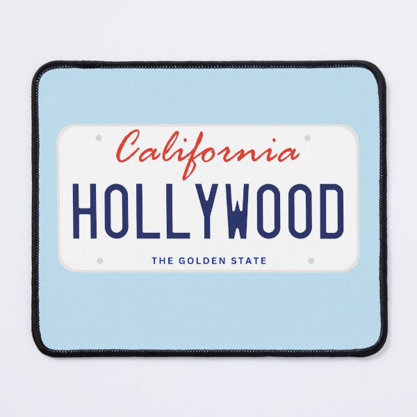 Item preview, Hollywood License Plate California designed and sold by goodvibesgreatlakes.