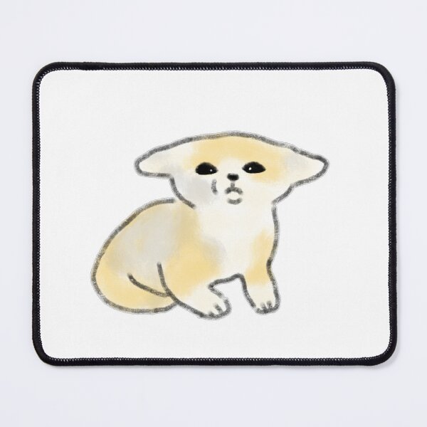 Item preview, Confused Fennec Fox Watercolor Character designed and sold by raun.draw.