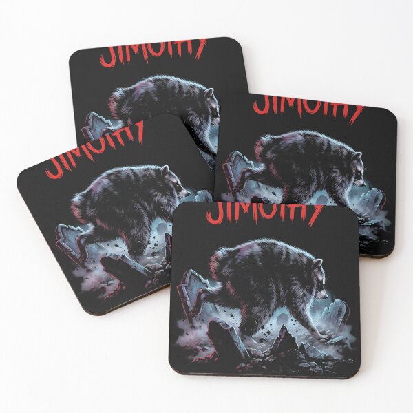 Item preview, Jimothy Bursting Out of a Grave in a Foggy Pet Cemetery Funny Raccoon Tee designed and sold by Senpaiwaves.