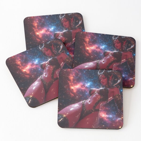 Item preview, Red Demon Succubus Cosmic Magic Fantasy designed and sold by GalleryBrisArt.