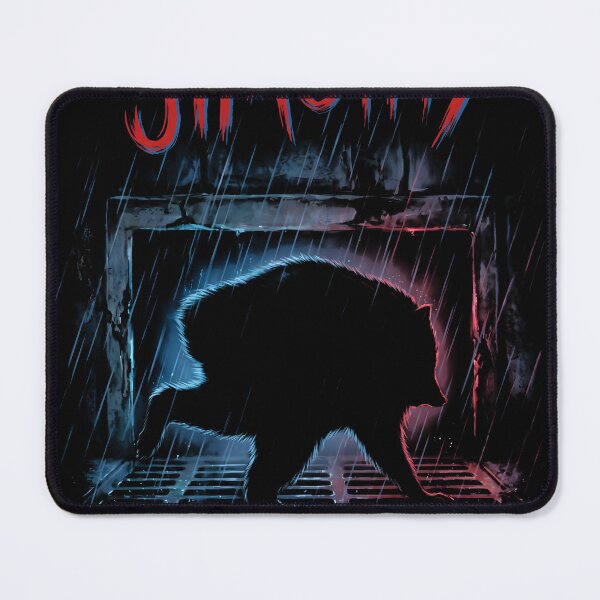 Item preview, Jimothy Crawling Out of a Storm Drain in the Rain at Night Funny Raccoon Tee designed and sold by Senpaiwaves.