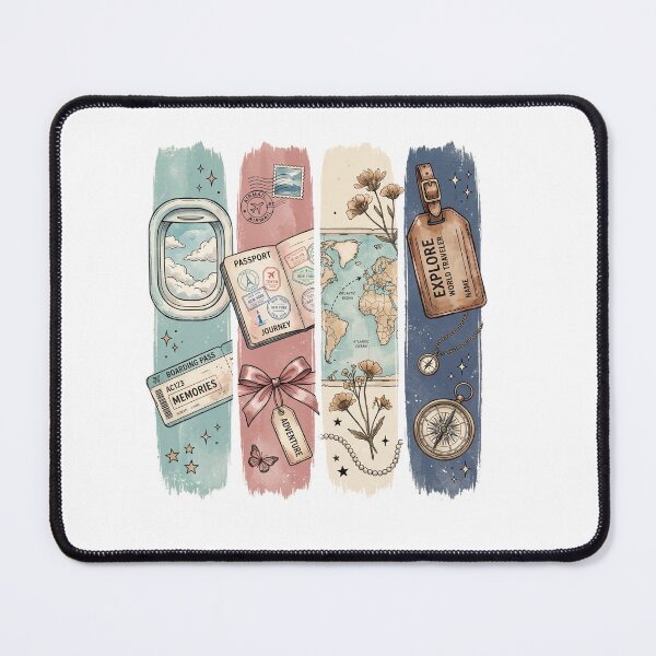 Item preview, Aesthetic Travel World Explorer designed and sold by Tiffany Roy.