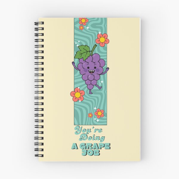 Item preview, You're Doing A Grape Job Vertical designed and sold by RoomyMoon Creations.