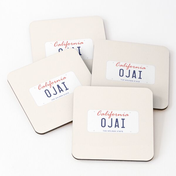 Item preview, Ojai License Plate California designed and sold by goodvibesgreatlakes.