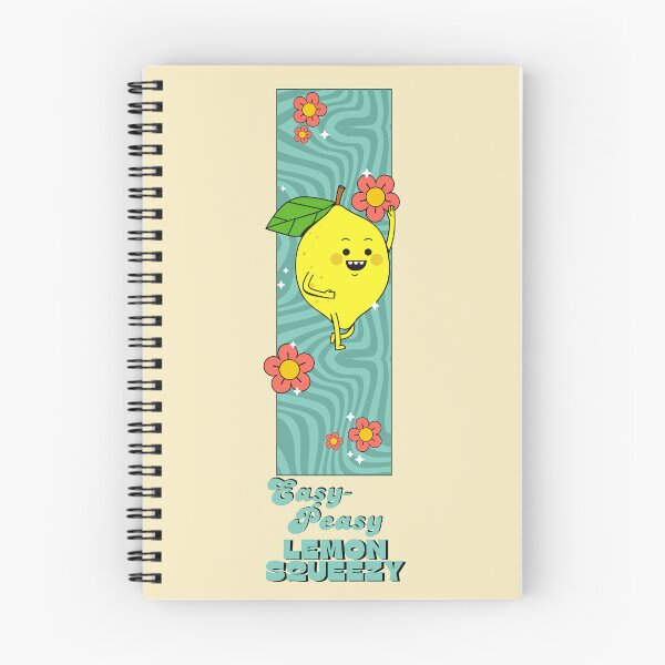 Item preview, Easy Peasy Lemon Squeezy Vertical designed and sold by RoomyMoon Creations.