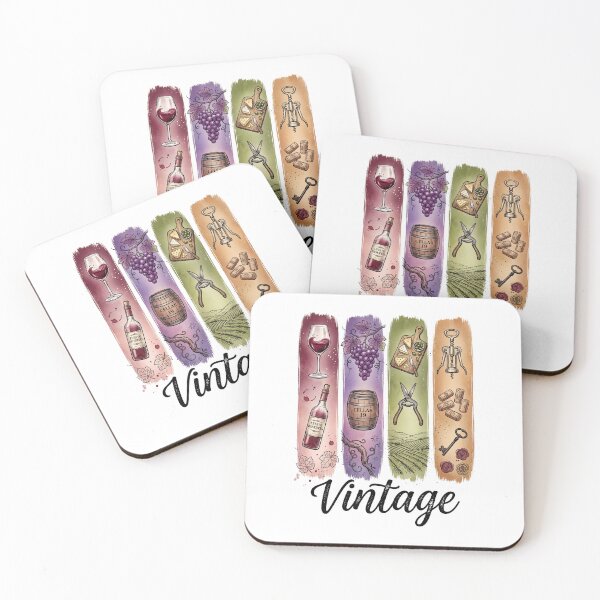 Item preview, Vintage Wine Tasting Vineyard designed and sold by Roy & Tiffany.