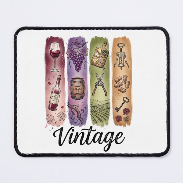 Item preview, Vintage Wine Tasting Vineyard designed and sold by Roy & Tiffany.