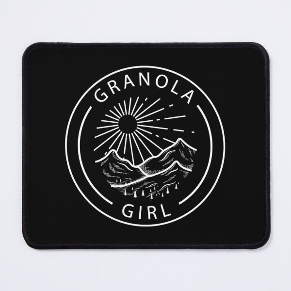 Item preview, Granola Girl Mountain Hiking Outdoor Camping designed and sold by Foxintheloart.