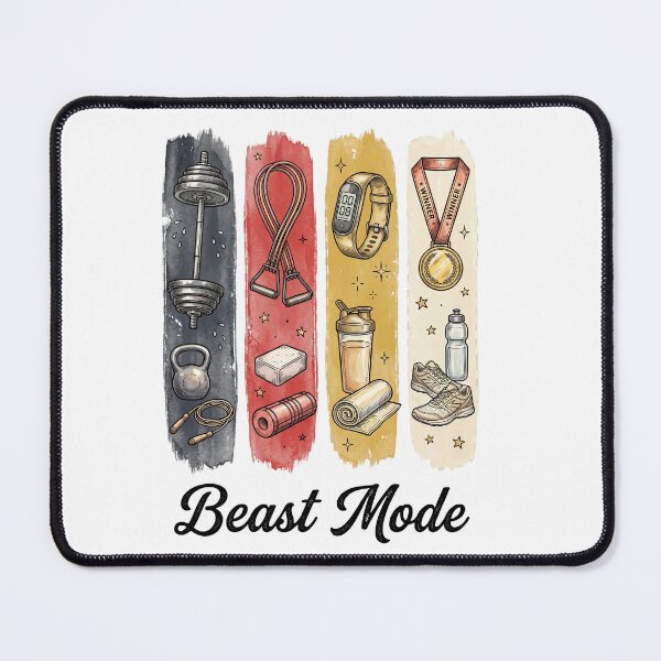 Item preview, Beast Mode Fitness Gym designed and sold by Tiffany Roy.