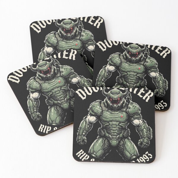 Item preview, Doom Slayer Doom Band Tee Gamer Graphic Tee designed and sold by Senpaiwaves.