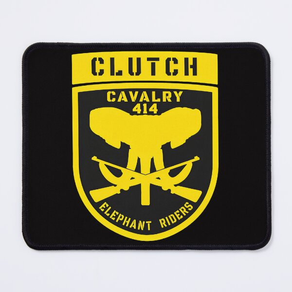 Item preview, Clutch Cavalry 414 Elephant Riders Emblem designed and sold by Lagoart.