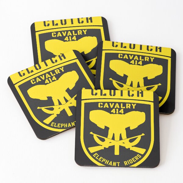 Item preview, Clutch Cavalry 414 Elephant Riders Emblem designed and sold by Lagoart.