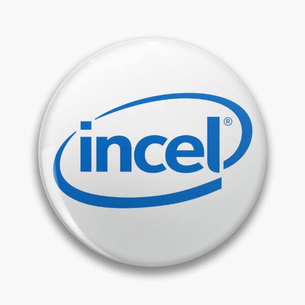 Item preview, incel / intel logo designed and sold by WideHardoGFX.