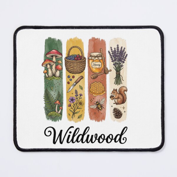 Item preview, Wildwood Nature Foraging Forest designed and sold by Roy & Tiffany.