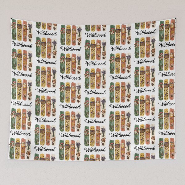 Item preview, Wildwood Nature Foraging Forest designed and sold by Roy & Tiffany.