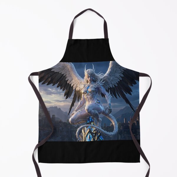 Item preview, Celestial Valkyrie Angel Dark Ruins designed and sold by GalleryBrisArt.