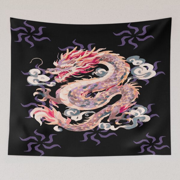 Item preview, The Kraken n The Dragon Black/Red designed and sold by MariahDaGoatedPrincess.
