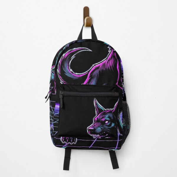 Item preview, Cerberus Hades Synthwave Gamer Graphic Tee designed and sold by Senpaiwaves.