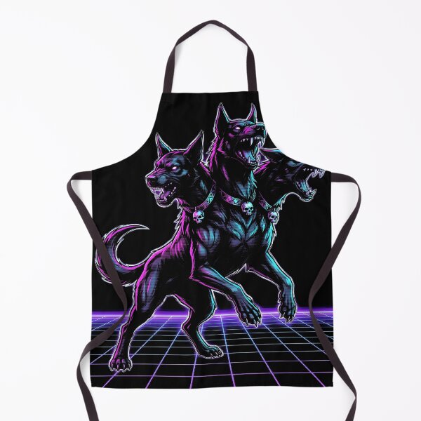 Item preview, Cerberus Hades Synthwave Gamer Graphic Tee designed and sold by Senpaiwaves.