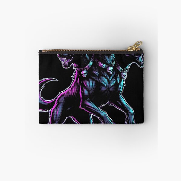 Item preview, Cerberus Hades Synthwave Gamer Graphic Tee designed and sold by Senpaiwaves.