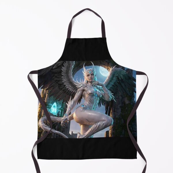 Item preview, Celestial Valkyrie Angel Dark Ruins designed and sold by GalleryBrisArt.