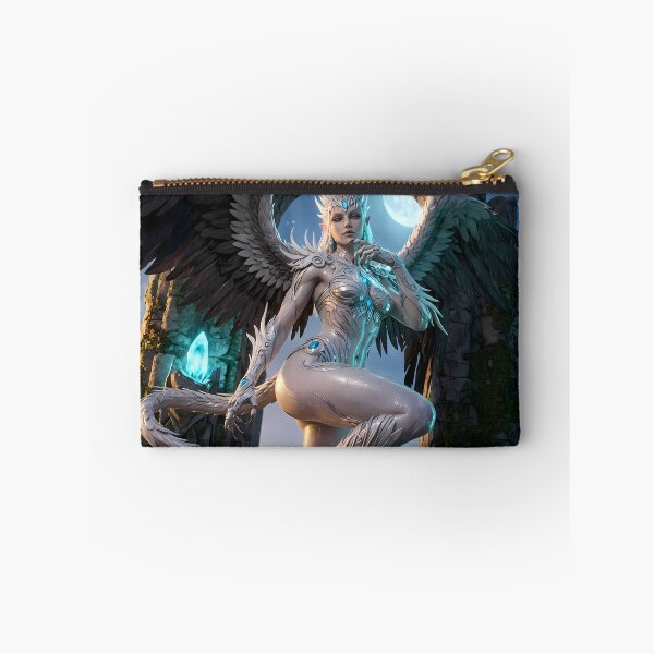 Item preview, Celestial Valkyrie Angel Dark Ruins designed and sold by GalleryBrisArt.