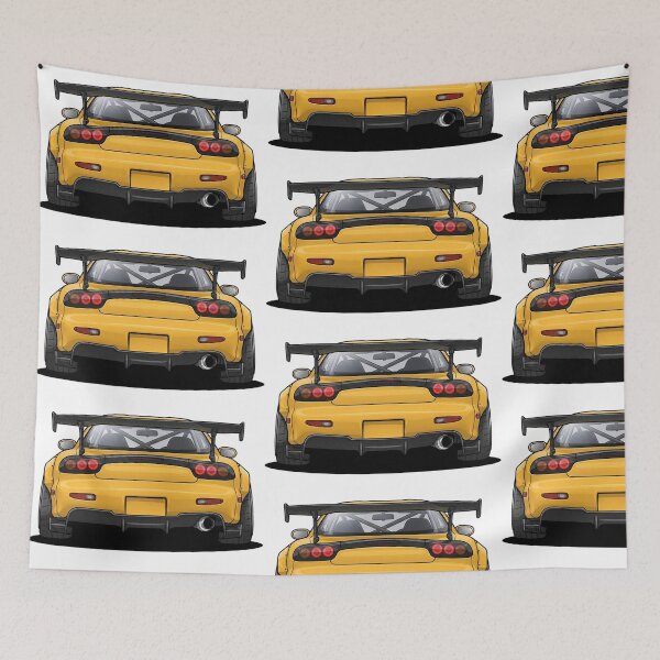 Item preview, FD Mazda RX7 Cartoon designed and sold by ToonMyRide.