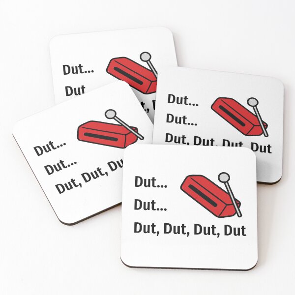 Item preview, Dut... Dut... Marching Band Camp Woodblock Practice designed and sold by LoveFromMI.