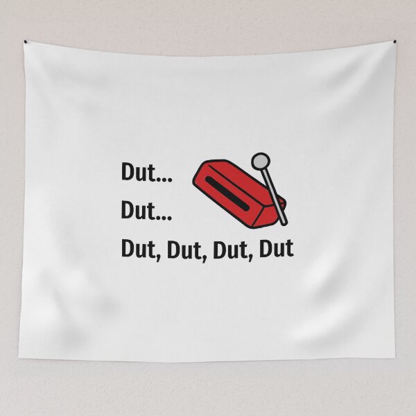 Item preview, Dut... Dut... Marching Band Camp Woodblock Practice designed and sold by LoveFromMI.