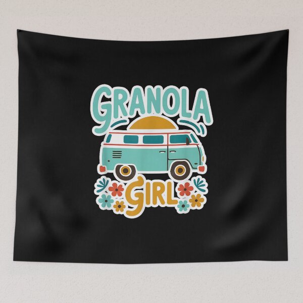 Item preview, Granola Girl Funny Hippie designed and sold by Foxintheloart.