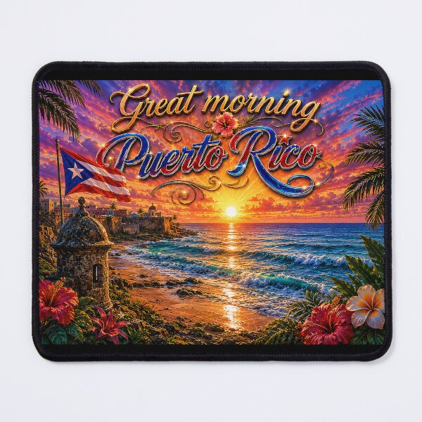 Item preview, Boricua Golden Dawn: Great Morning Puerto Rico designed and sold by BlissBlvdShop.