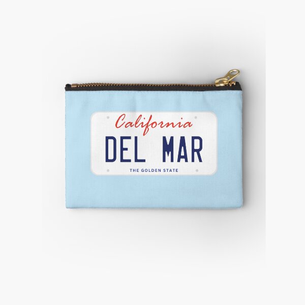 Item preview, Del Mar License Plate California designed and sold by goodvibesgreatlakes.