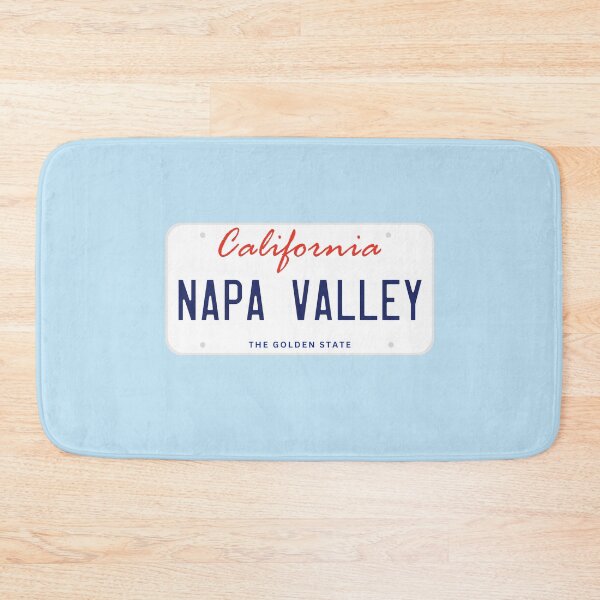 Item preview, Napa Valley License Plate California designed and sold by goodvibesgreatlakes.