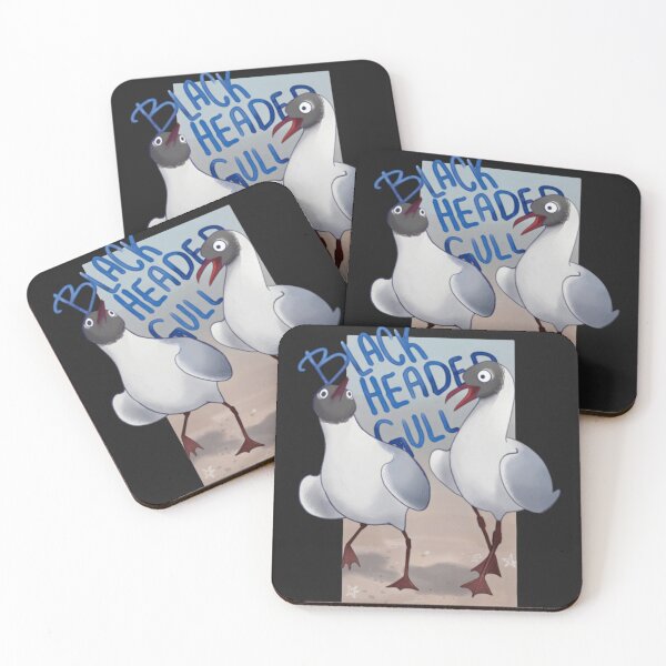 Item preview, Silly Black Headed Gulls designed and sold by WildWingsh.