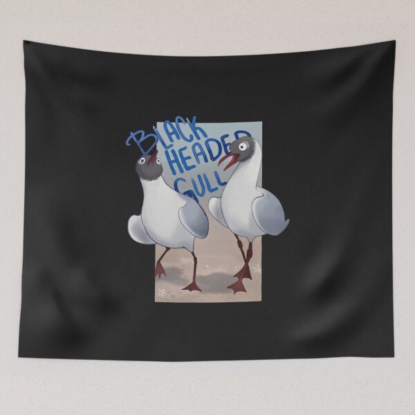 Item preview, Silly Black Headed Gulls designed and sold by WildWingsh.