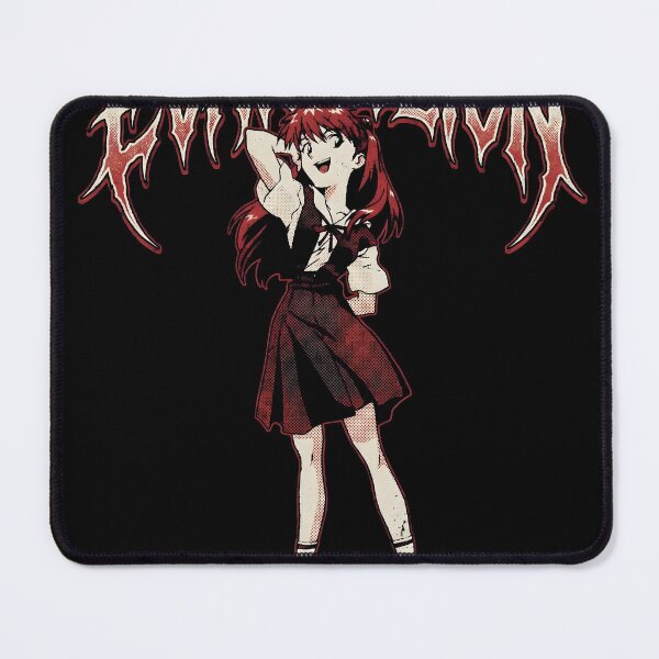 Item preview, Asuka Langley Soryu Neon Genesis Evangelion Band Tee Anime Gaming Shirt designed and sold by Senpaiwaves.