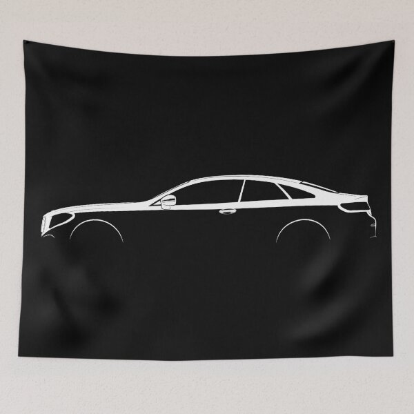 Item preview, E-Class Coupe (C238) (White) designed and sold by Car Silhouettes.