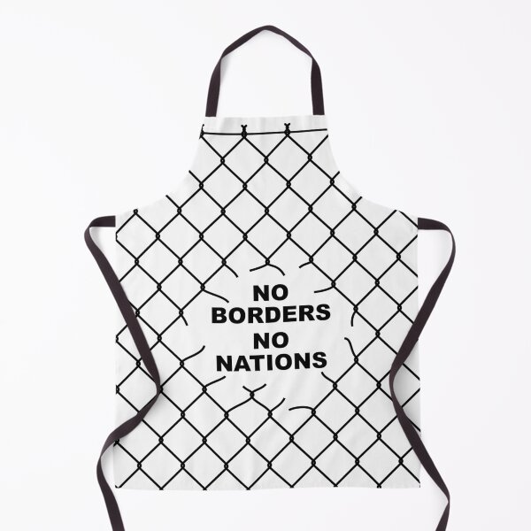 Item preview, No Borders No Nations (Light BG) designed and sold by Ungovernable Designs.