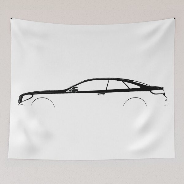 Item preview, E-Class Coupe (C238) (Black) designed and sold by Car Silhouettes.