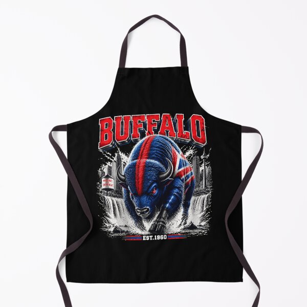Item preview, Vintage Buffalo Charging Bull Est 1960 Sports Graphic designed and sold by SarahPayn58215.