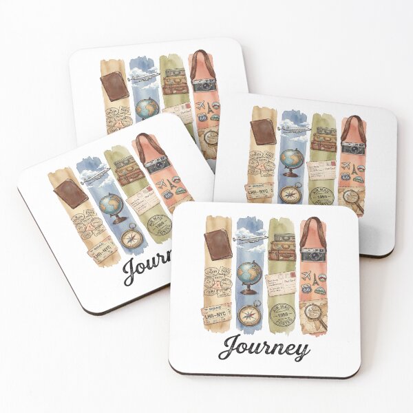 Item preview, Vintage World Travel Journey designed and sold by Roy & Tiffany.